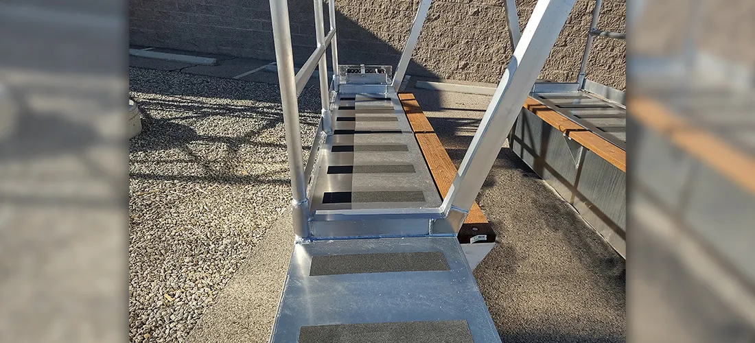 Bio-Barge II Work Platforms Safety Railings