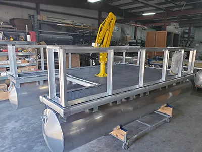 Utility Service Barge