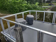 UTL-14R&trade; Commercial Pontoon Boat