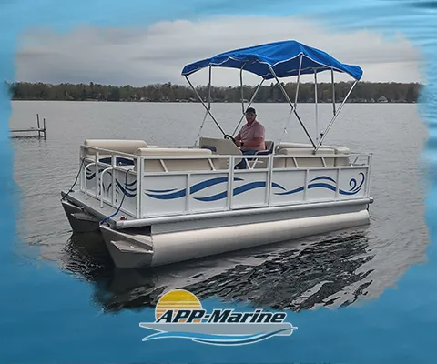 EP-14 Electric Pontoon Boat