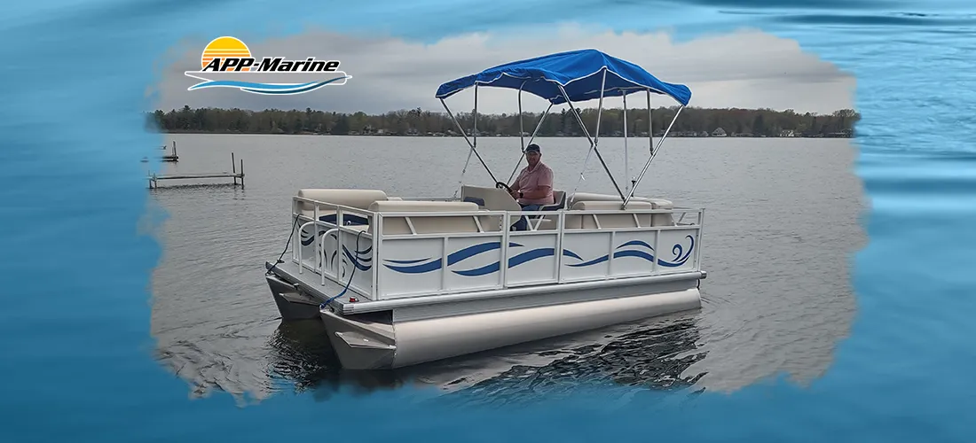 EP-14 Electric Pontoon Boat