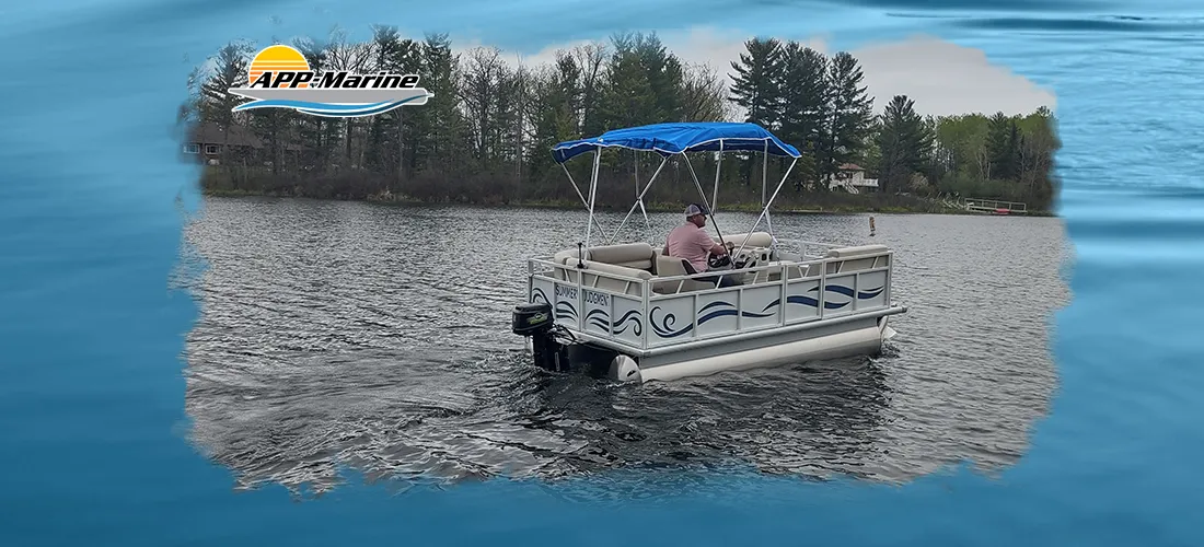 EP-14 Electric Pontoon Boat