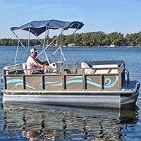 EP-14 Electric Pontoon Boat