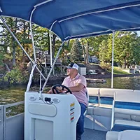 EP-14 Electric Pontoon Boat